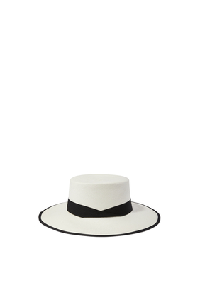 Cordovan Long Brim Hat